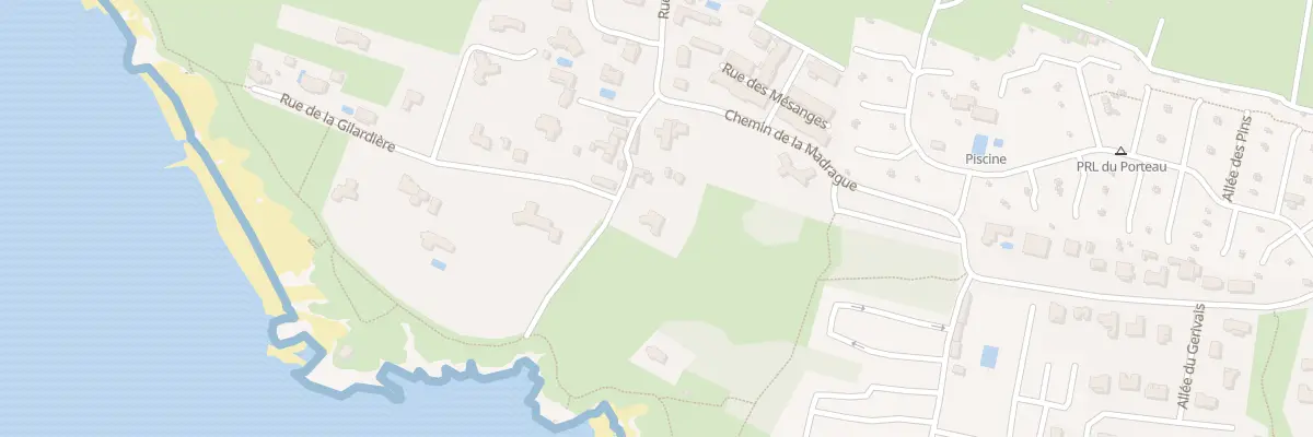 Plan du 35 Rue de la Gilardière à Pornic