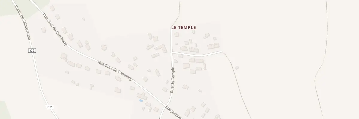 Plan du 9 Rue du Temple à Saint-Dolay