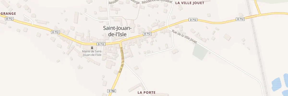 Plan du 12 Rue Pont des 3 Arches à Saint-Jouan-de-l’Isle
