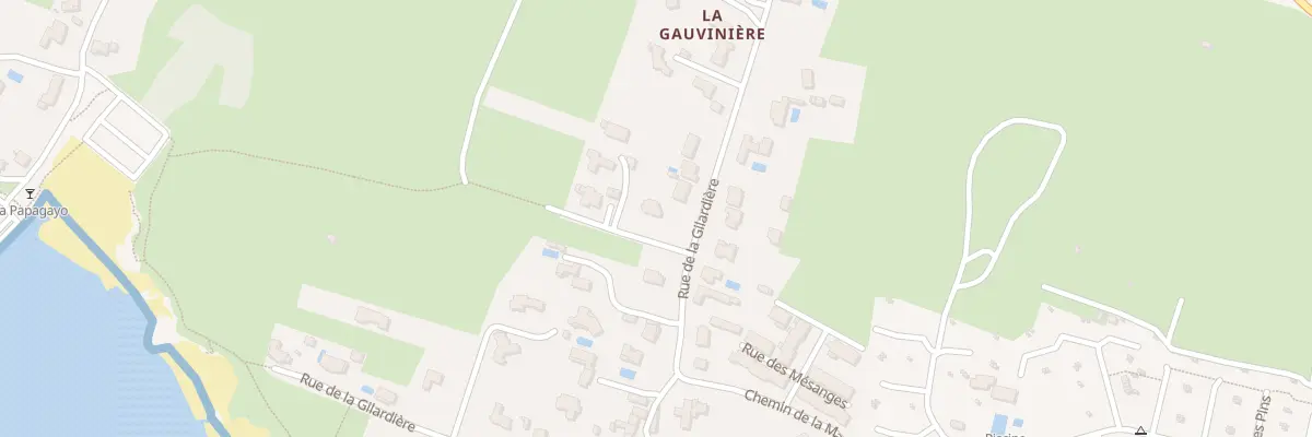 Plan du 14 Rue de la Gilardière à Pornic