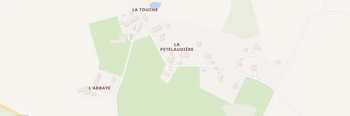 Plan du 24 La Petelaudiere à Saint-Vincent-sur-Oust