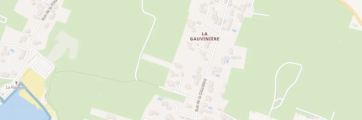 Plan du 6 Rue de la Gilardière à Pornic