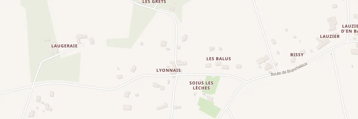Plan du 5200 Lyonnais à Allaire