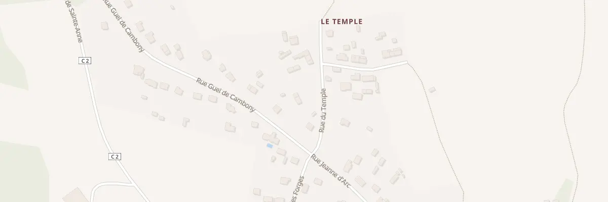 Plan du 4 Rue du Temple à Saint-Dolay