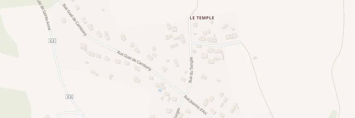 Plan du 6 Rue du Temple à Saint-Dolay