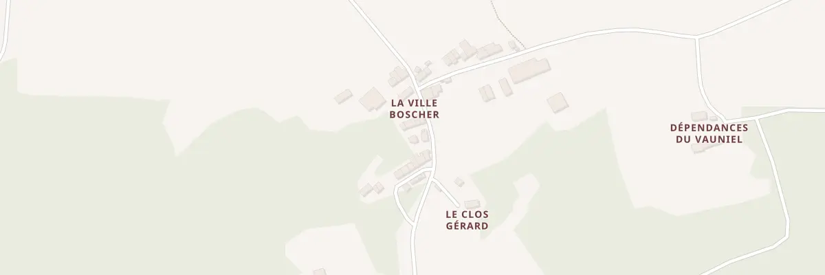 Plan du 715 Rue du Bras à Guer