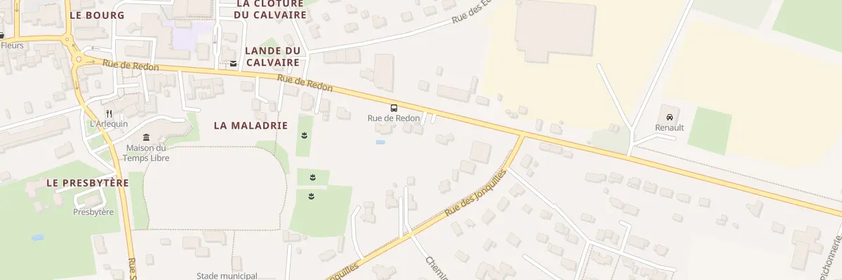 Plan du 27 Rue de Redon à Allaire