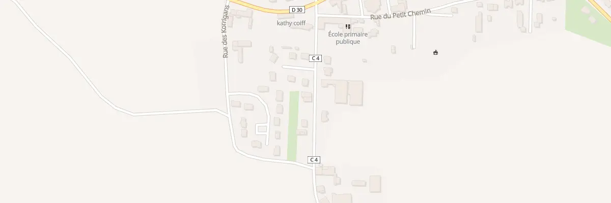 Plan du 4 Rue de Trekoët à Muel