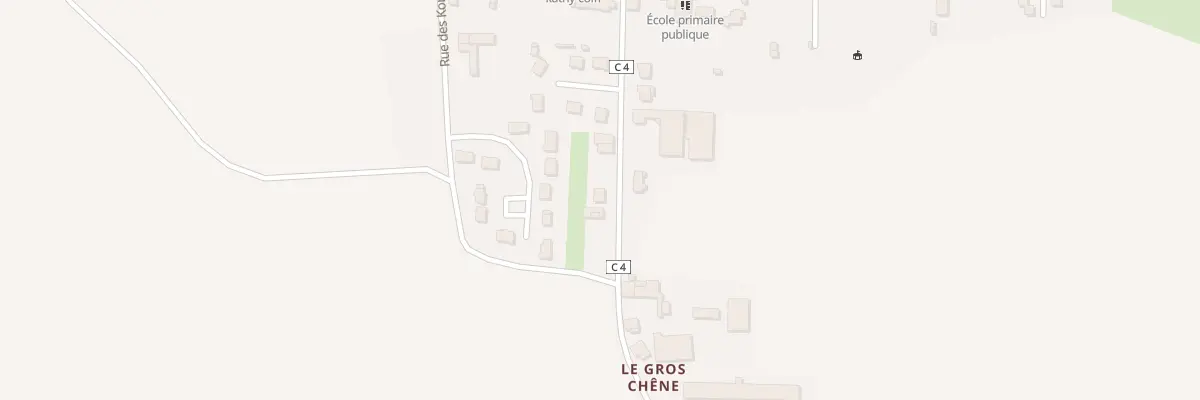 Plan du 6 Rue de Trekoët à Muel