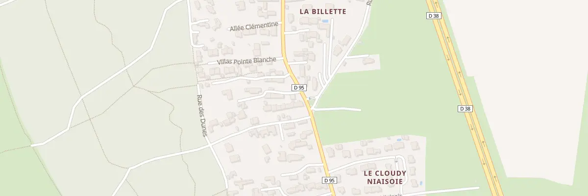 Plan du 162 Rue de l’Estacade à Barbâtre