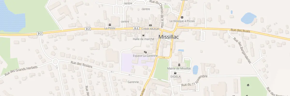 Plan du 7 Rue Saint-Charles à Missillac
