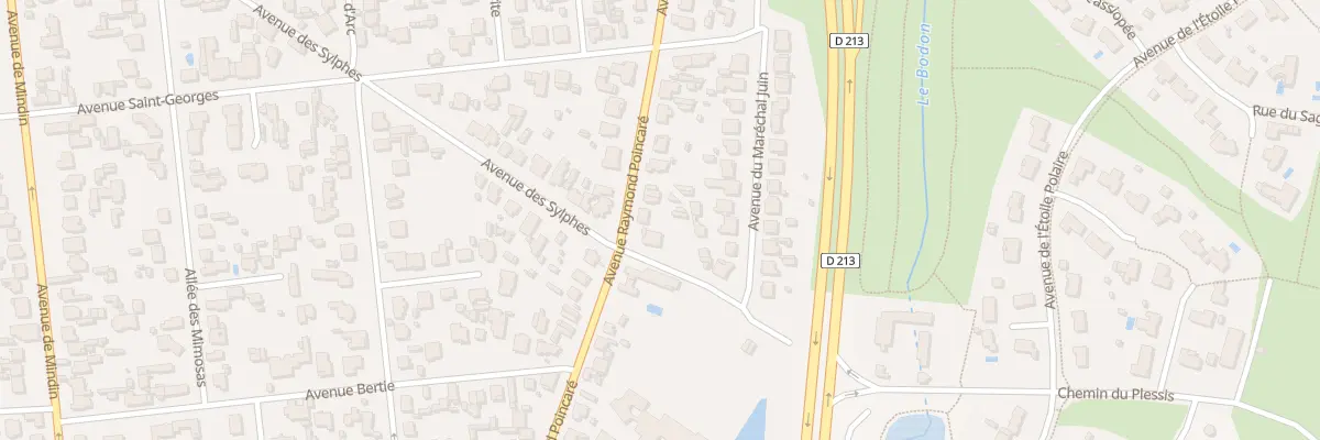Plan du 131 Av Raymond Poincaré à Saint-Brevin-les-Pins