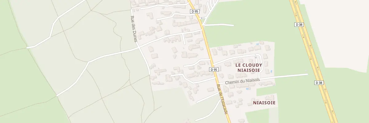 Plan du 176 Rue de l’Estacade à Barbâtre