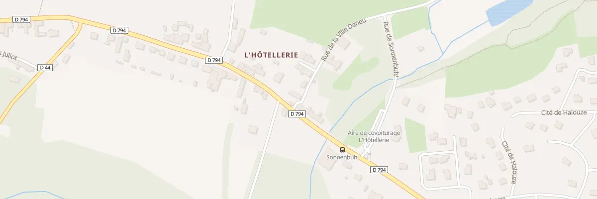 Plan du 1 Rue de la Ville Deneu à Corseul