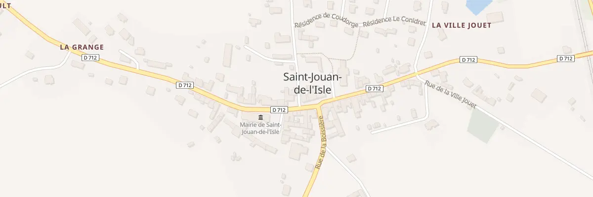 Plan du 1 Rue des Rompees à Saint-Jouan-de-l’Isle