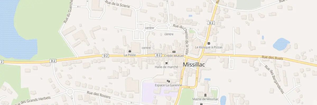 Plan du 19 Rue du Château à Missillac