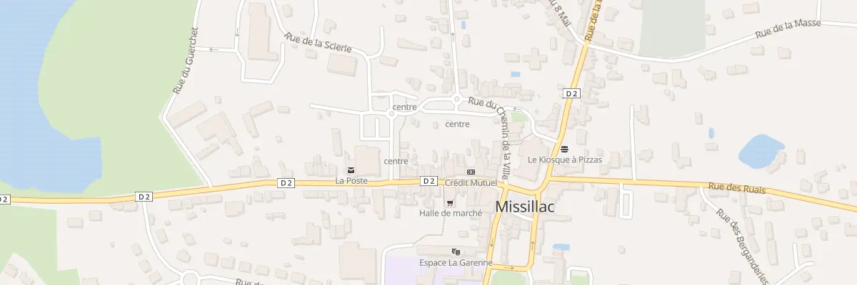 Plan du 17 Rue du Château à Missillac
