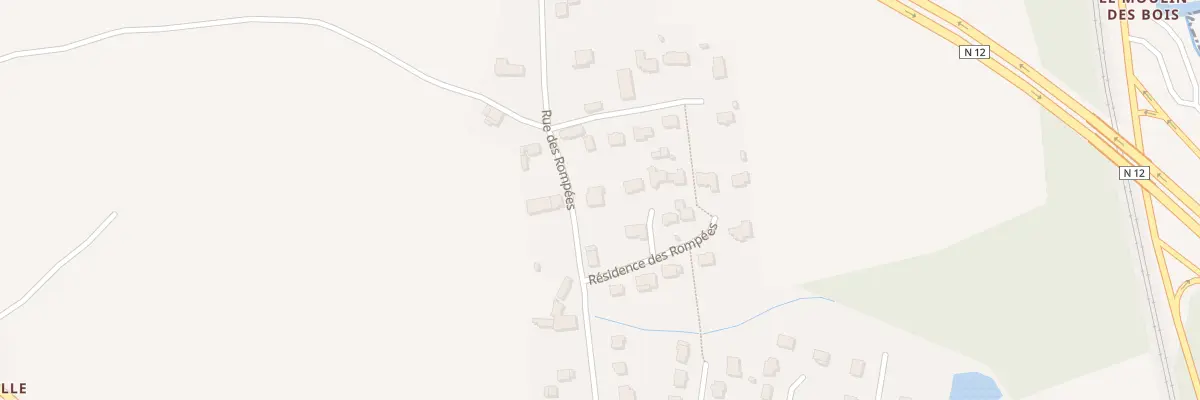 Plan du 14 Rue des Rompees à Saint-Jouan-de-l’Isle