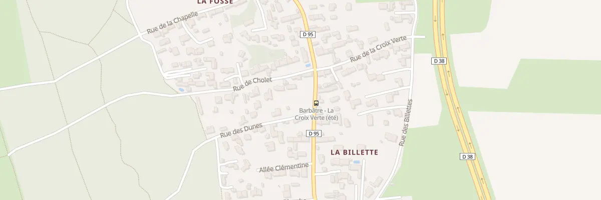 Plan du 108 Rue de l’Estacade à Barbâtre