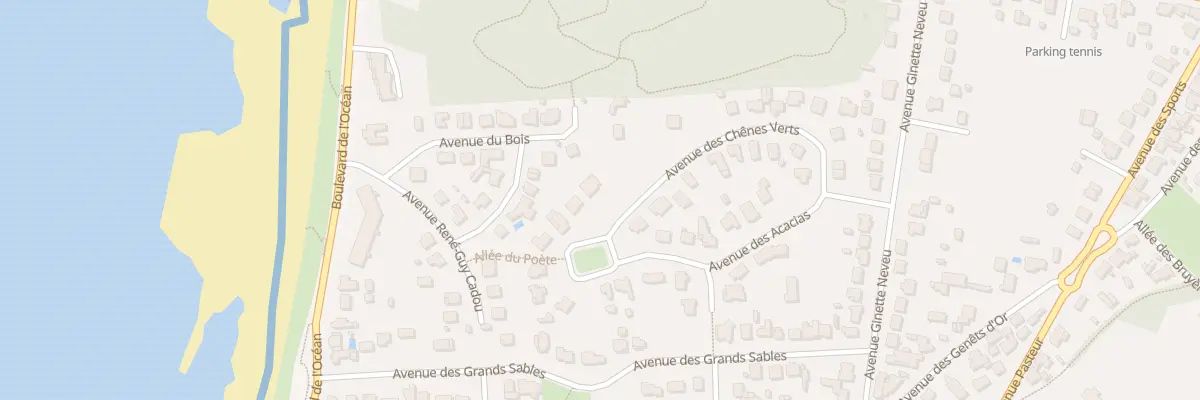 Plan du 22 Av des Chênes Verts à Saint-Michel-Chef-Chef