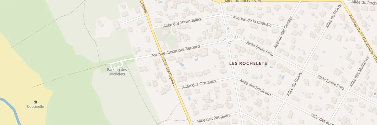 Plan du 18 Av Alexandre Bernard à Saint-Brevin-les-Pins