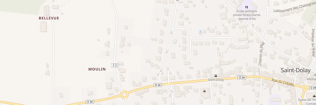 Plan du 4 Rue des Forges à Saint-Dolay