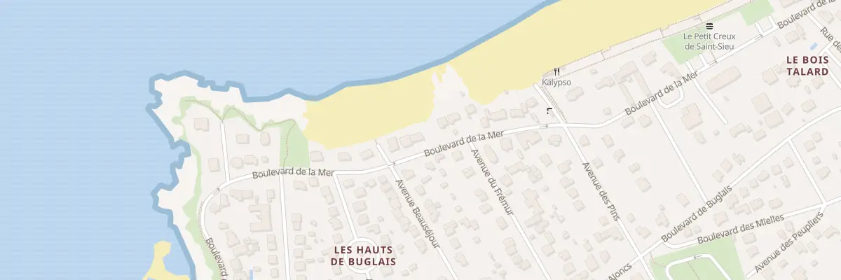 Plan du 26 Bd de la Mer à Lancieux