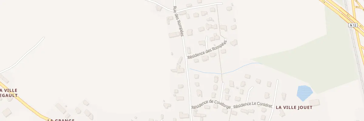 Plan du 11 Rue des Rompees à Saint-Jouan-de-l’Isle