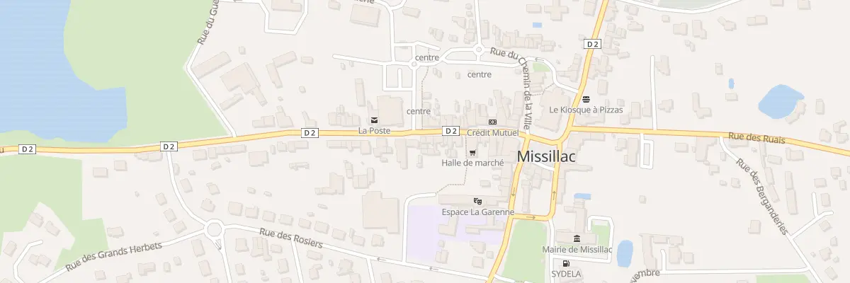 Plan du 22 Rue du Château à Missillac