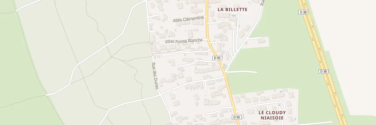 Plan du 156 Rue de l’Estacade à Barbâtre