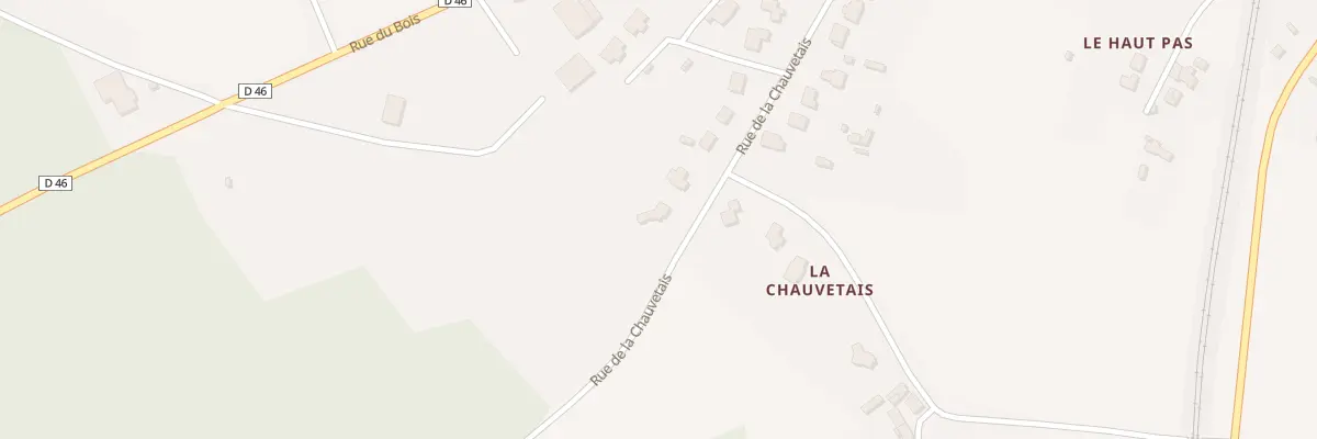 Plan du 28 Rue de la Chauvetais à Caulnes