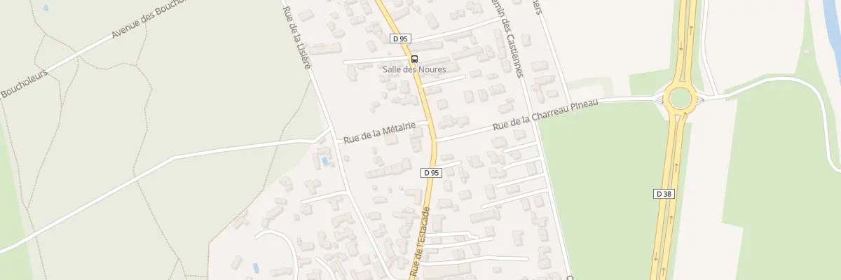 Plan du 34 Rue de l’Estacade à Barbâtre