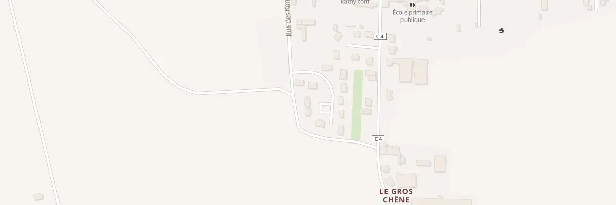 Plan du 9 Rue des Korrigans à Muel