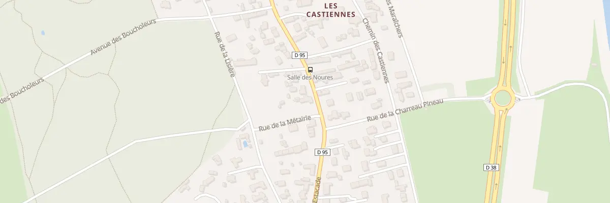 Plan du 28 Rue de l’Estacade à Barbâtre