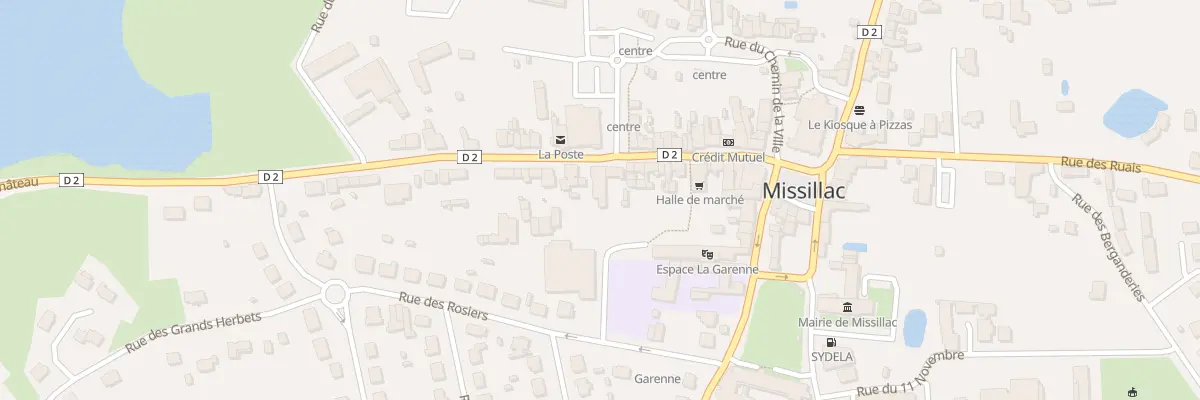 Plan du 30 Rue du Château à Missillac