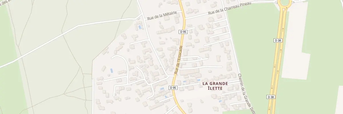 Plan du 60 Rue de l’Estacade à Barbâtre