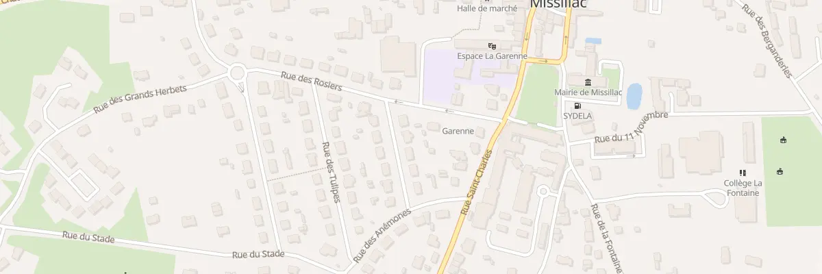 Plan du 3 Rue des Violettes à Missillac