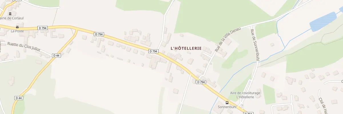Plan du 5133 L’Hotellerie à Corseul