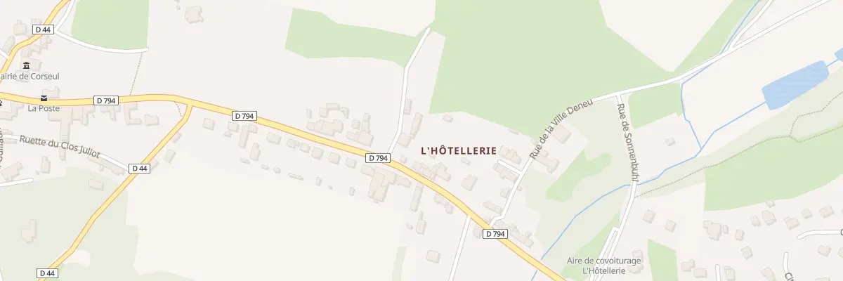 Plan du 15 L’Hotellerie à Corseul