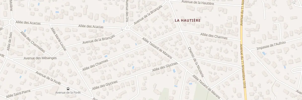 Plan du 23 All Testard de Marans à Saint-Brevin-les-Pins