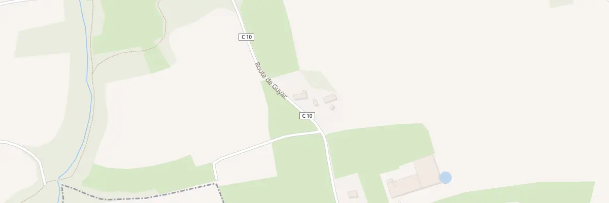 Plan du 1 Guyac à Saint-Maudez