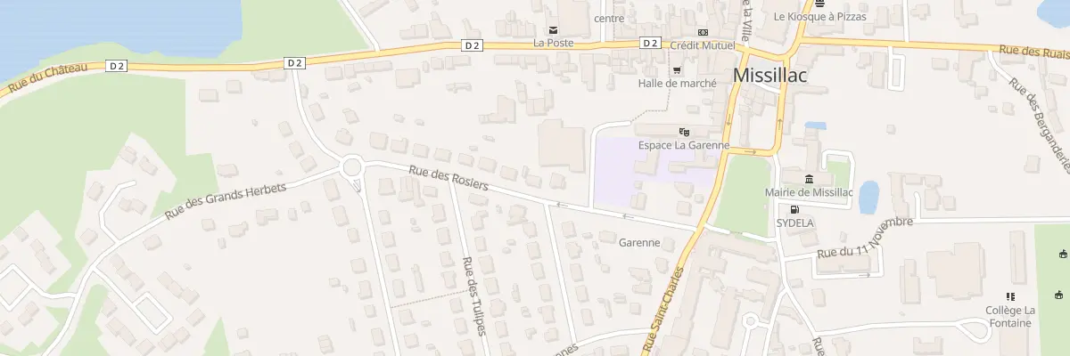 Plan du 19 Rue des Rosiers à Missillac