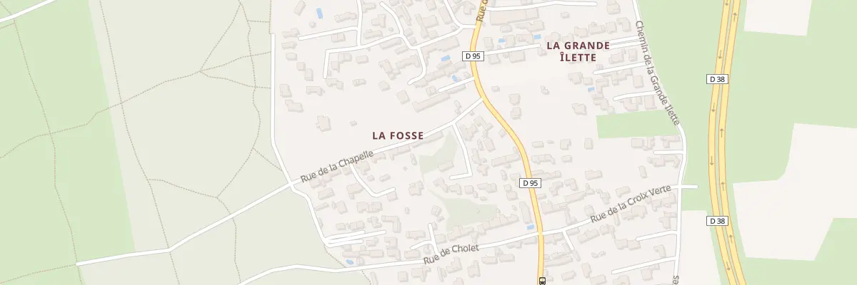Plan du 11 Rue de la Chapelle à Barbâtre