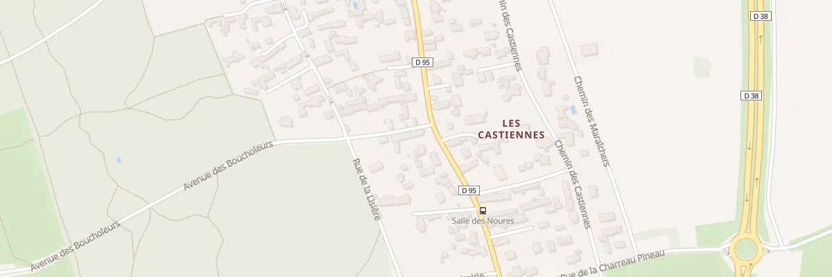 Plan du 2 Rue de l’Estacade à Barbâtre