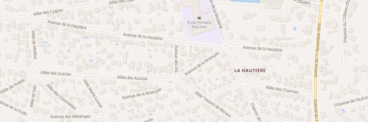 Plan du 6 Av des Iris à Saint-Brevin-les-Pins