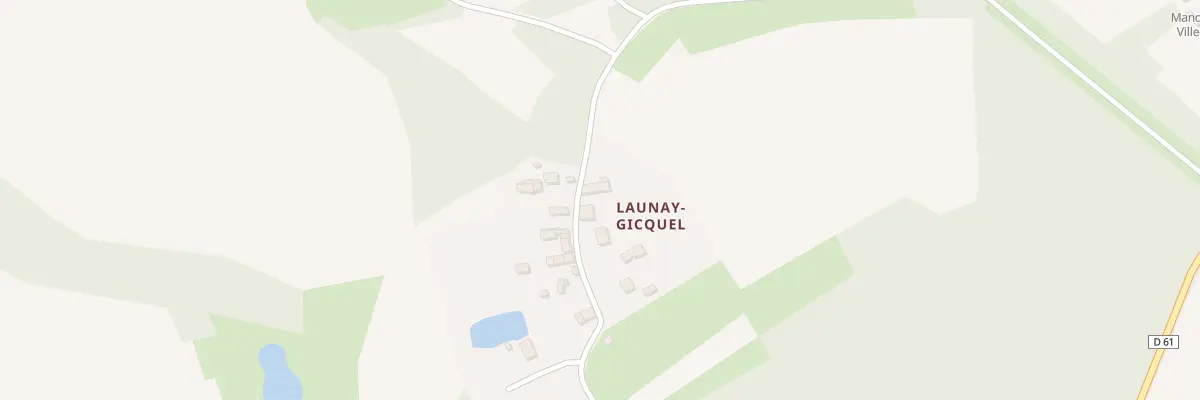 Plan du 8 Launay Gicquel à Trébédan