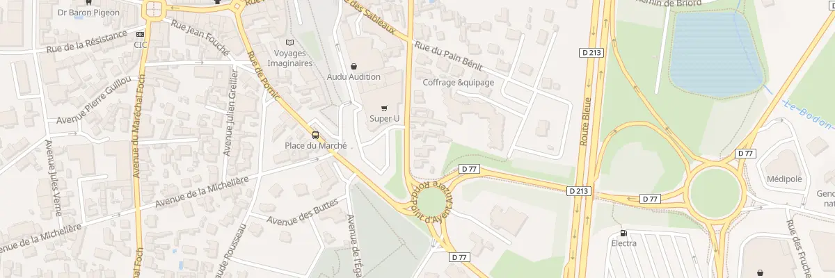 Plan du 33 Rue des Sableaux à Saint-Brevin-les-Pins