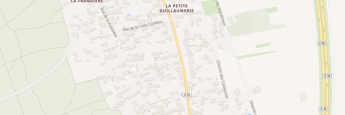 Plan du 134 Rue du Prau à Barbâtre
