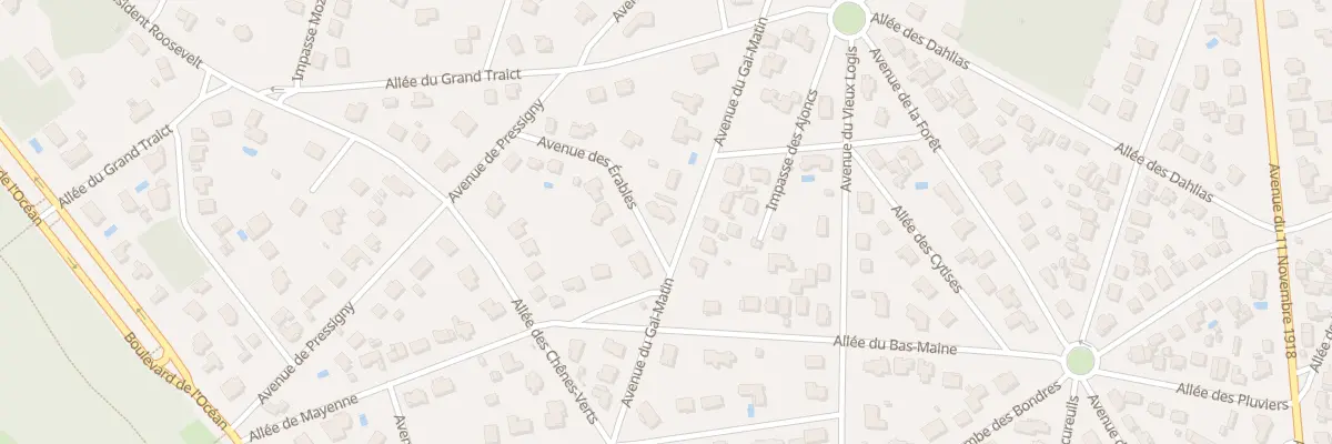 Plan du 7 Av du Gai Matin à Saint-Brevin-les-Pins