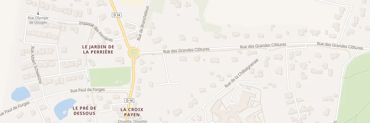 Plan du 6298 Rue des Grandes Clôtures à Allaire